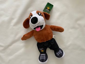 Peluche chien Bernie Mascot Toy Northampton Saints - Article Neuf 