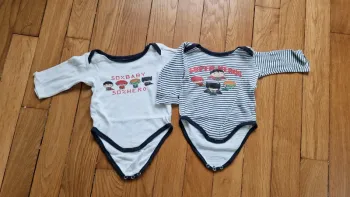 Lot de 2 bodies Super-héros