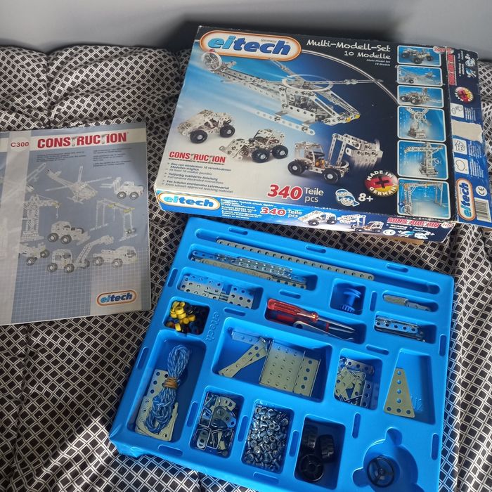 Jeu de construction multi modèle 340 pièces