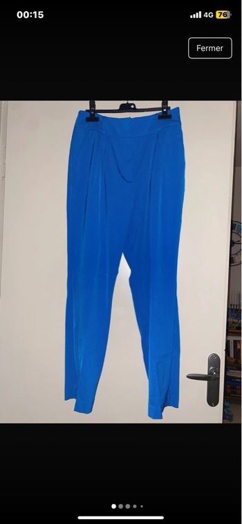Pantalon Kiabi Bleu