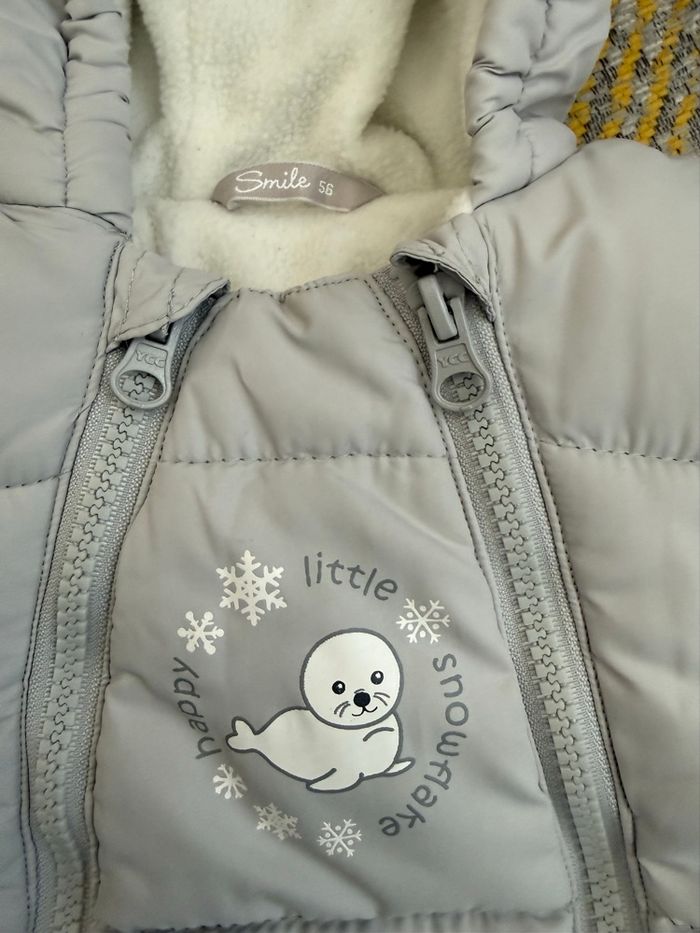 Combinaison d’hiver à capuche / pilote, 56 cm - photo numéro 2