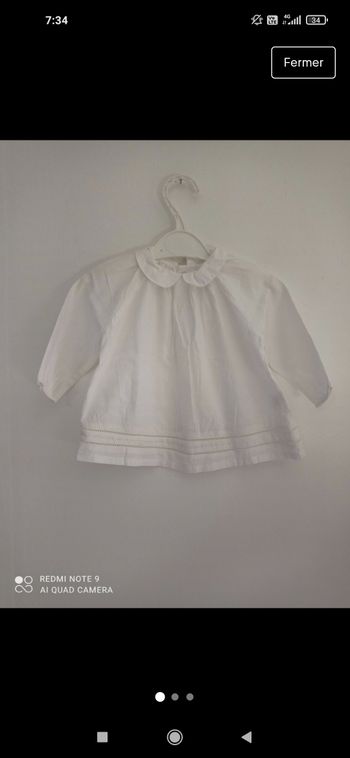 Tunique bout'chou en 6 mois