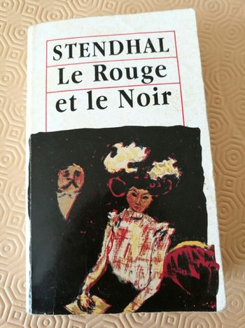 Livre Stendhal "Le Rouge et le Noir" 