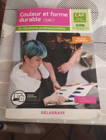 Livre CAP couleur et forme durable