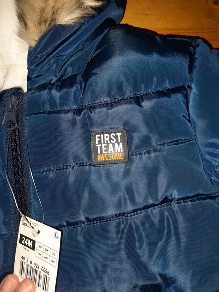 blouson avec capuche 24 mois Neuf Gémo - photo numéro 4