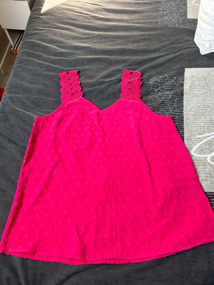 Top fuschia framboise - photo numéro 3