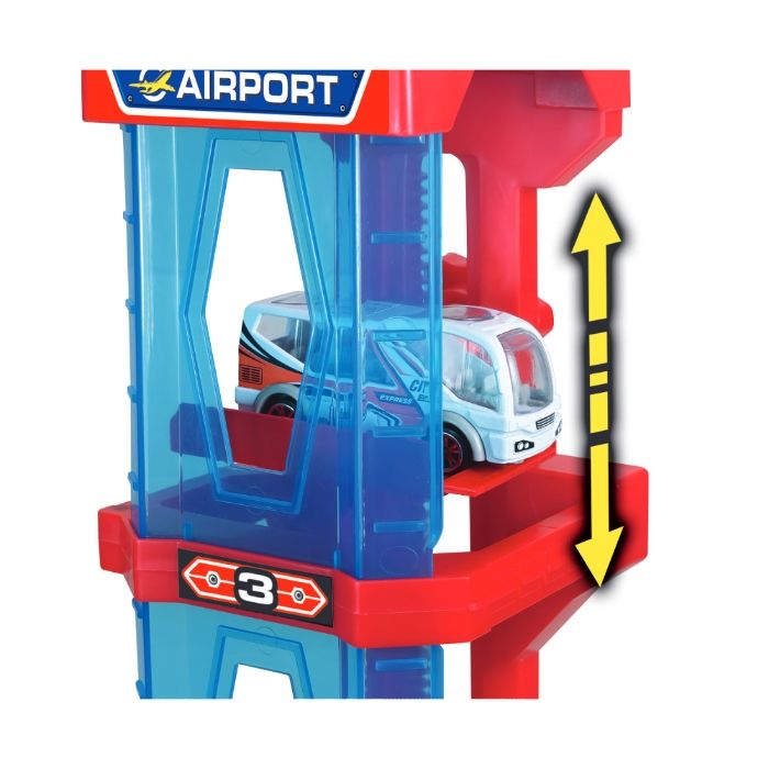 Set Aéroport Jumbo Speed Track, avec lumières et sons, Multicolore - photo numéro 5