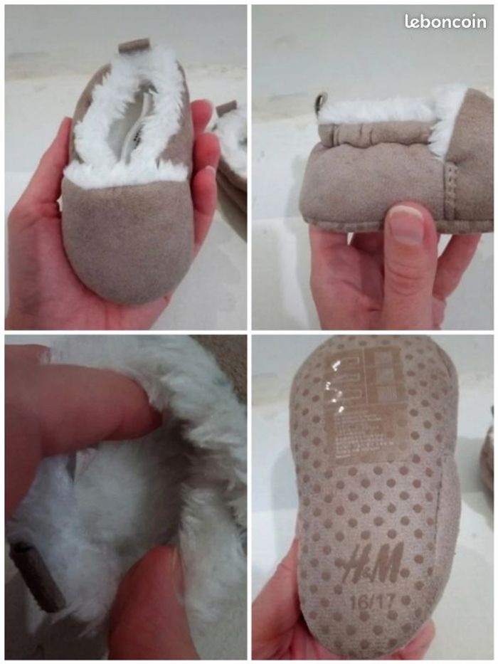 Lot chaussons taille 16/17 - photo numéro 3