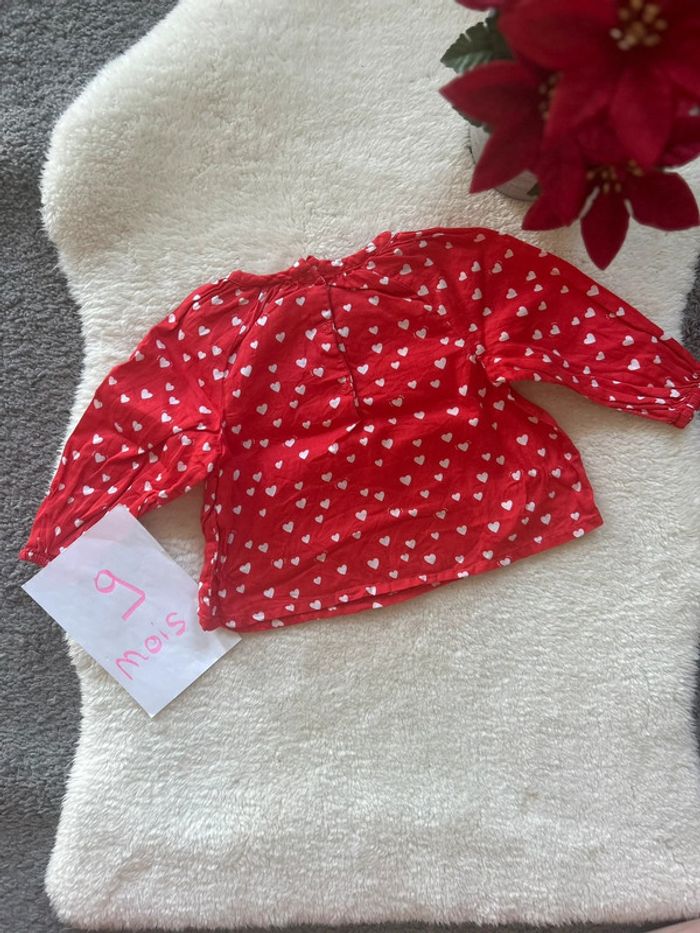 Blouse ~ tape à l’œil ~ 9 mois - photo numéro 3