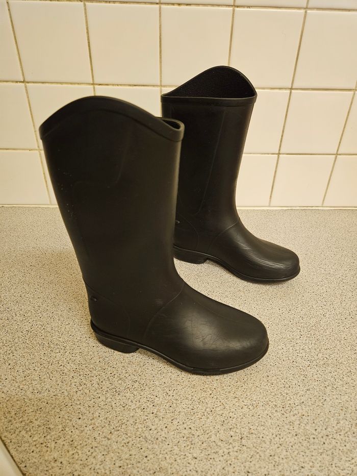 Bottes équitation  Fouganza P 29 noir - photo numéro 5