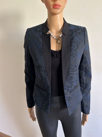 Blazer bleu marine et noir Naf Naf taille 34 jamais porté