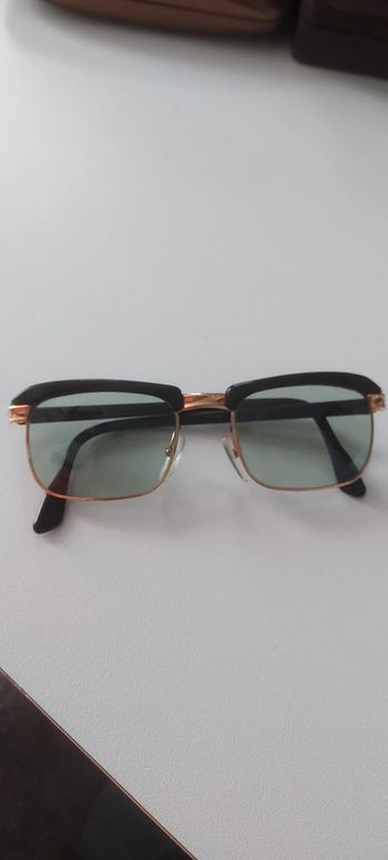 Lunette de soleil vintage double or Essel castel