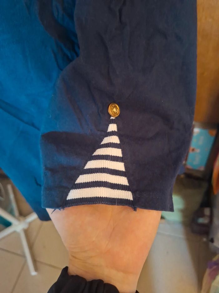 Tee-shirt marine marin 42/44 - photo numéro 3