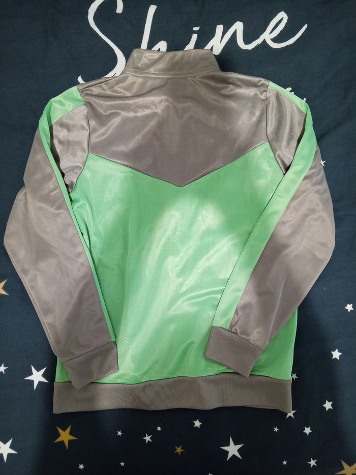 Veste "gris/vert menthe" _ 13/14 ans - photo numéro 3