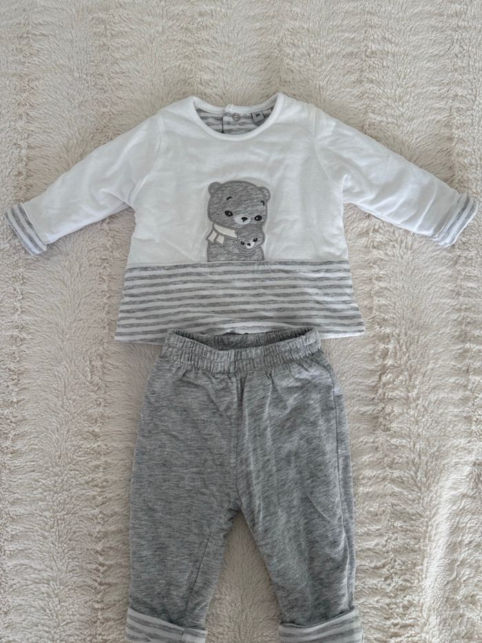 Ensemble en coton épais doublé chaud