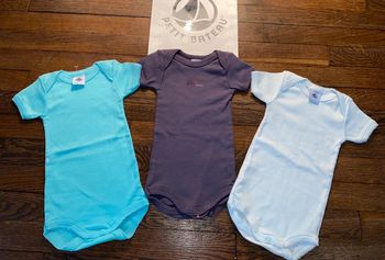 Lot body petit bateau  3 mois