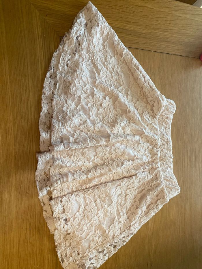 Jupe rose pale taille S