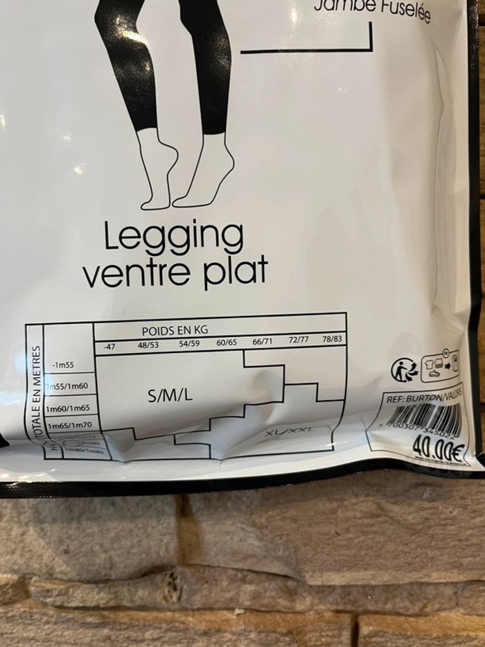 Legging ventre plat minceur taille haute taille XL - photo numéro 3