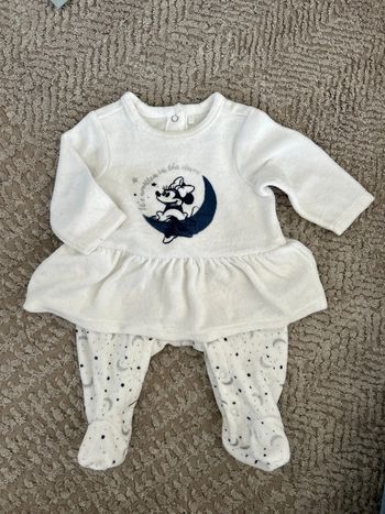 Grenouillère fille 1 mois