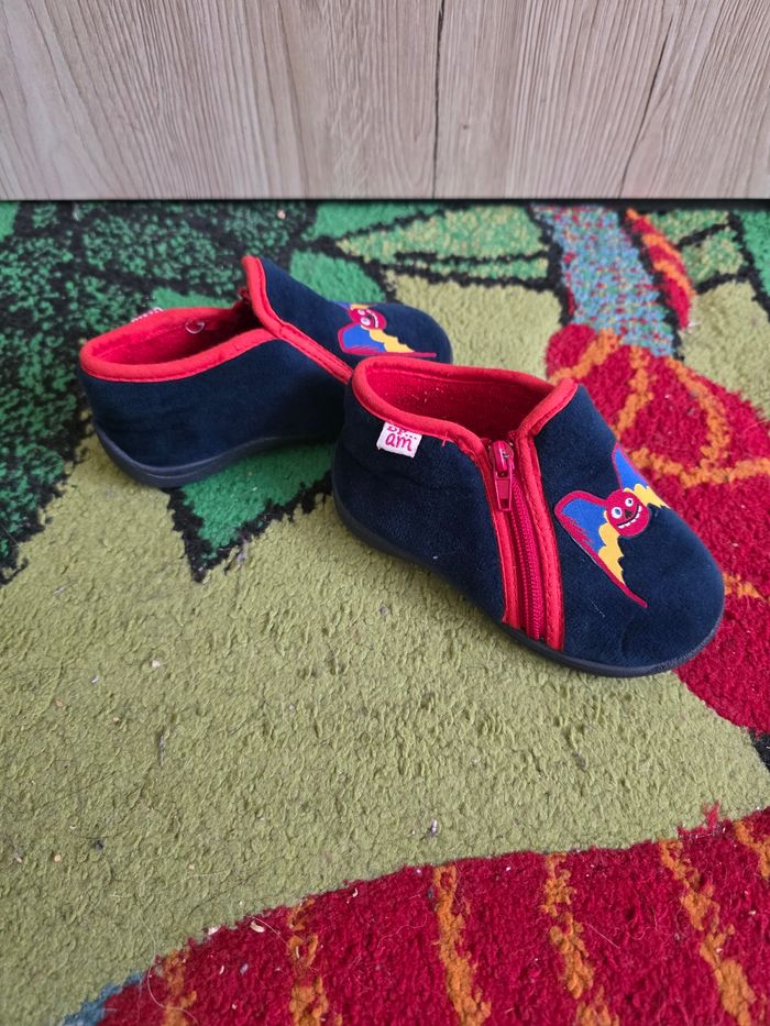 CHAUSSONS BÉBÉ GARÇON DPM TAILLE 21 COMME NEUF - photo numéro 4