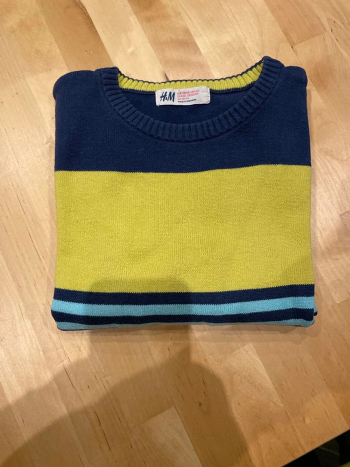 Pull h et m en coton - photo numéro 6
