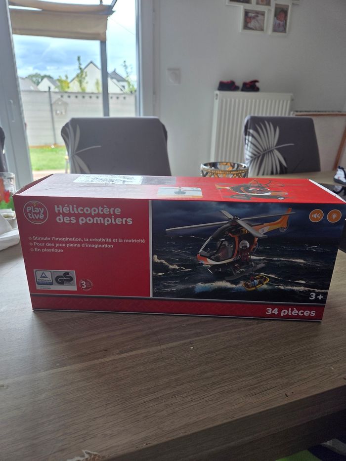 Hélicoptère playmobil