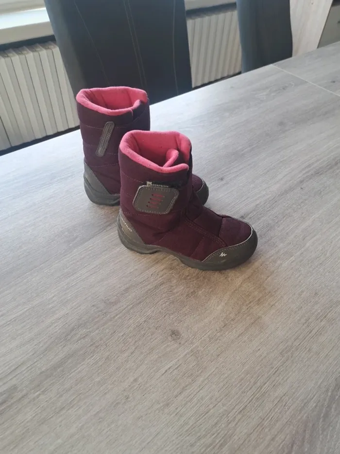 Botte de neige, ski fille taille 26 - photo numéro 2