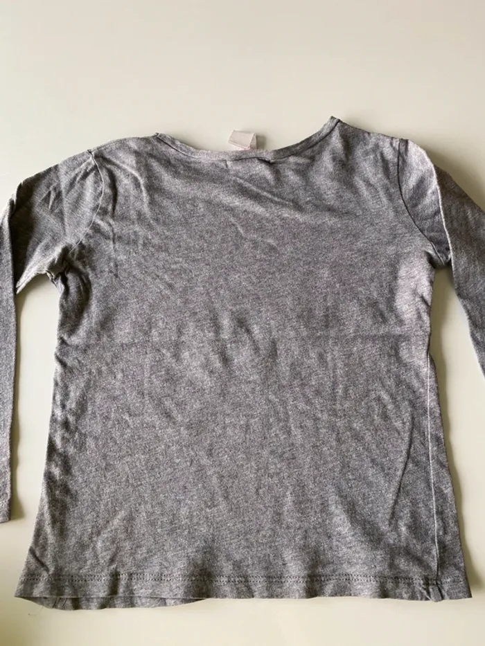 T-shirt gris bonpoint - photo numéro 5