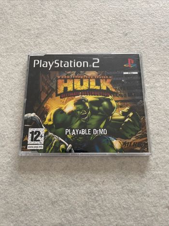 Demo The Incredible Hulk Ultimate Destruction Not For Resale Promo PlayStation 2 FR