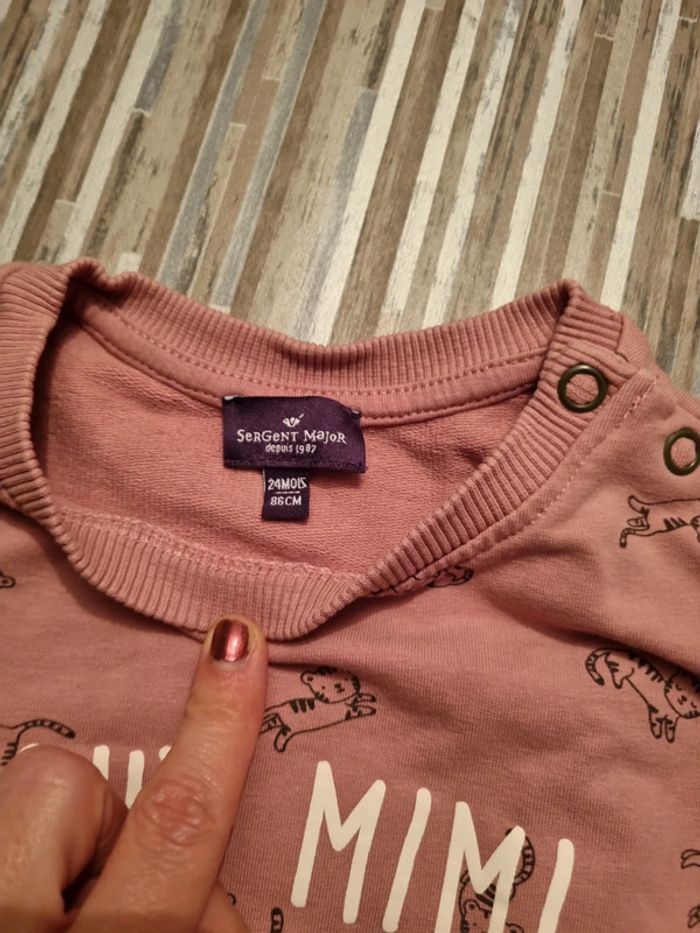 Sweat rose - photo numéro 2