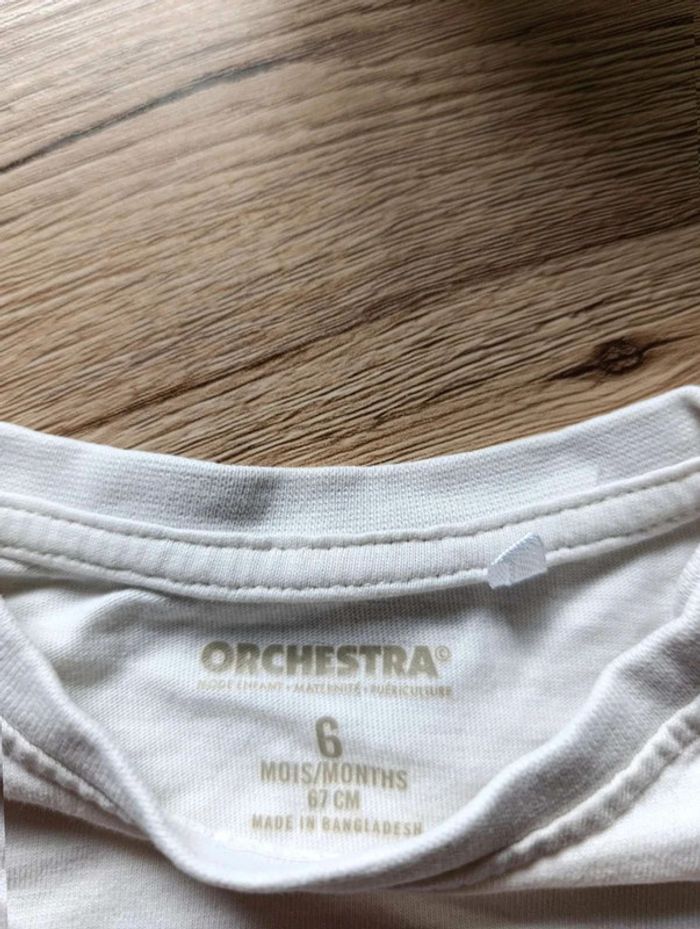 T-shirt orchestra 6 mois - photo numéro 3