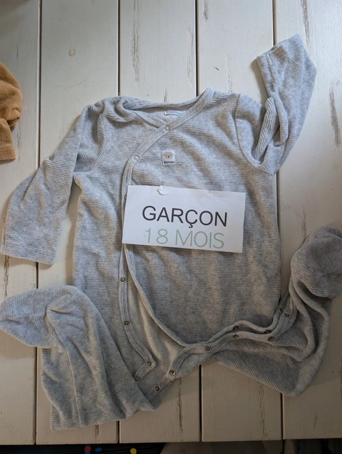 Pyjama hiver bébé garçon 18 mois