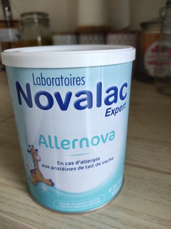 NOVALAC EXPERT
Allernova lait en poudre 0-36 mois boite de 400g