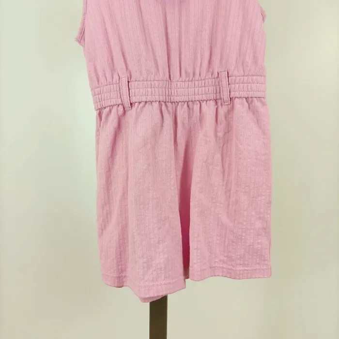 Combishort rose River Island 2-3 ans avec col coquillages brodés tendance étéRobe rose A1098 - photo numéro 3