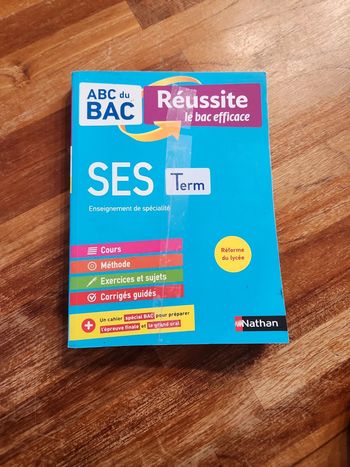 Livre : ABC du bac SES