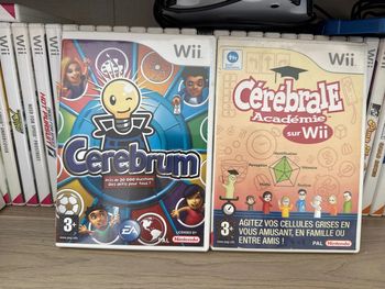 Lot 2 jeux Wii cerebrum & cérébrale académie