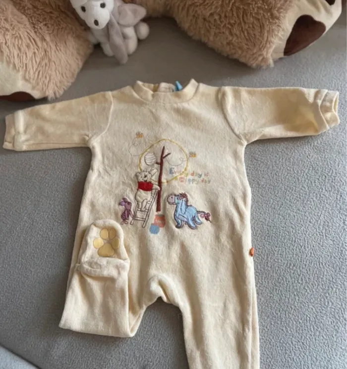 Grenouillère Winnie l'ourson - mixte - 3 mois - photo numéro 4