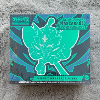 Coffret Dresseur Élite Ev6 - Etb Mascarade Crépusculaire Fr
