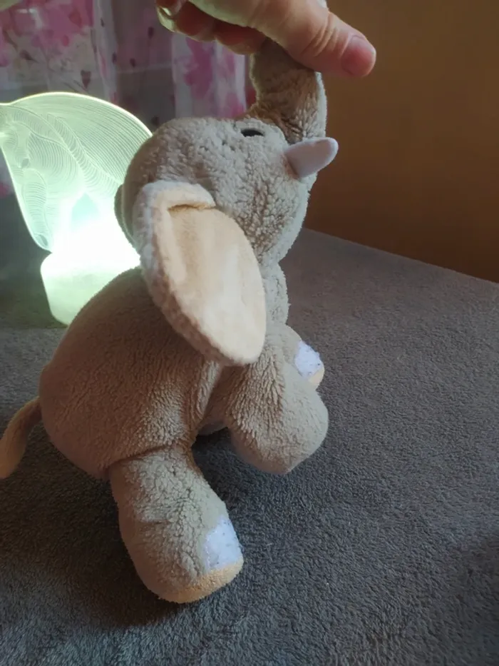 Peluche éléphant - photo numéro 3