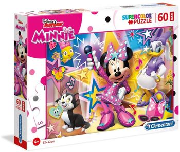Clementoni 26443 puzzle Supercolor  Minnie Happy Helpers 60 Maxi pièces 26443