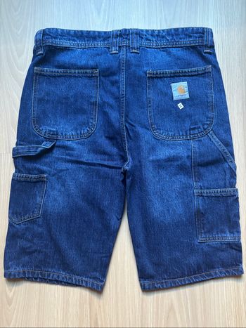 Short Carhartt Single Knee Rework Bleu Marine L / 34