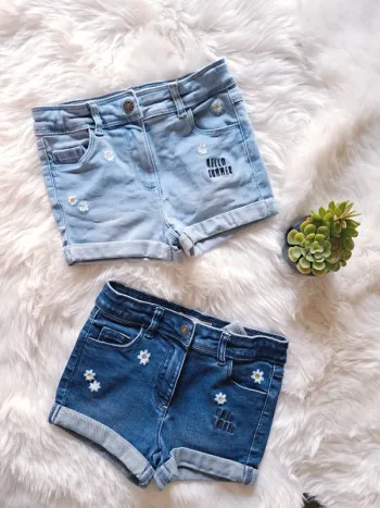 Lot de 2 shorts
