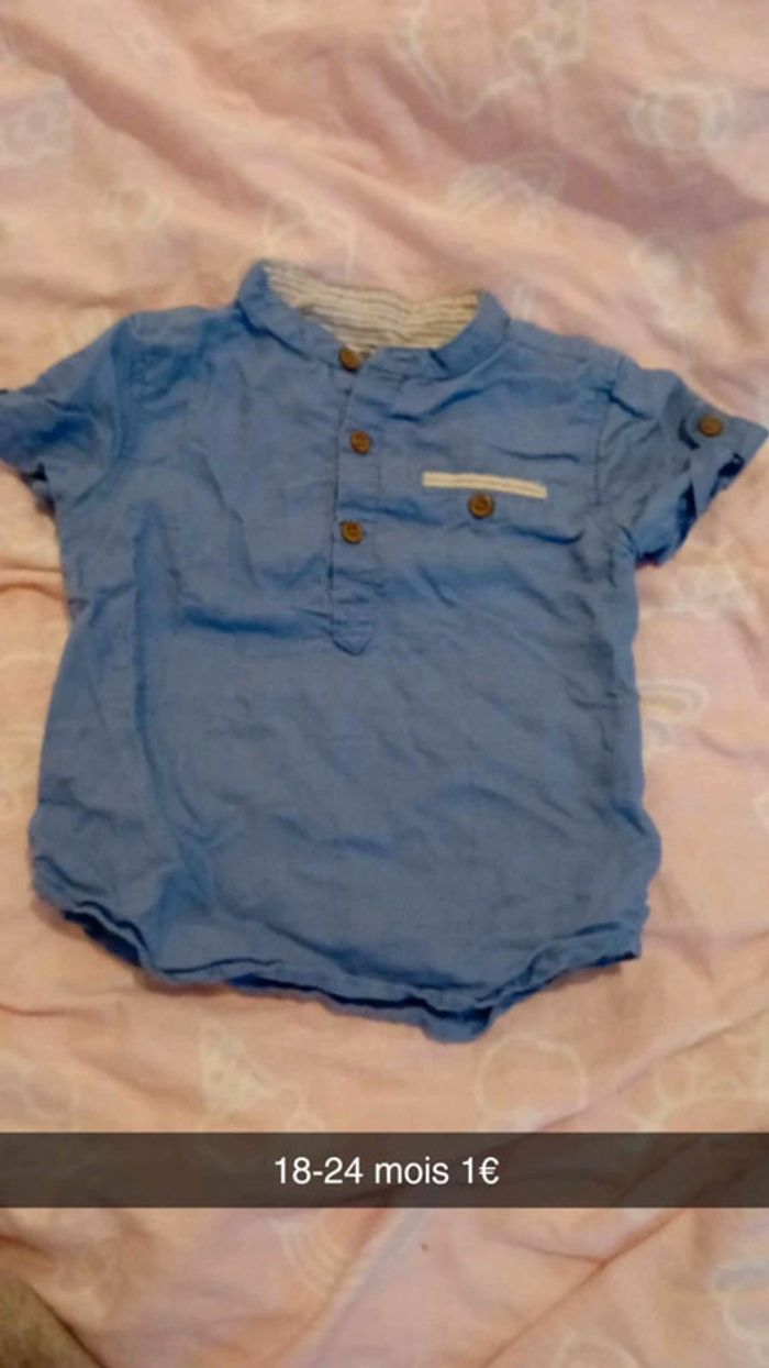 T-shirt bleu