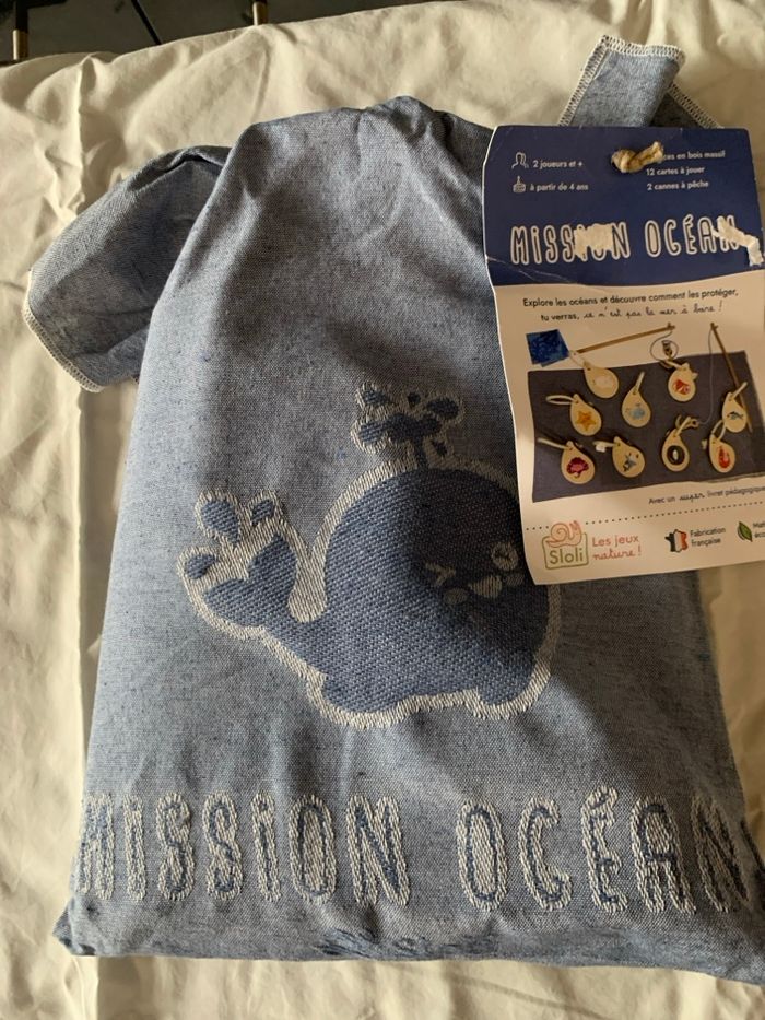 Jeu de pêche en bois