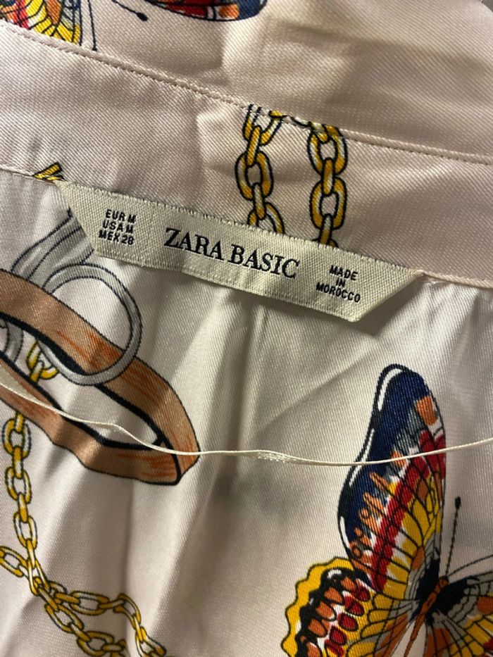Blouse fluide satinée Zara - photo numéro 7