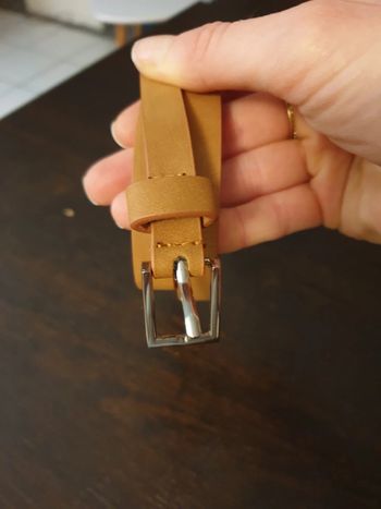 Ceinture marron/camel