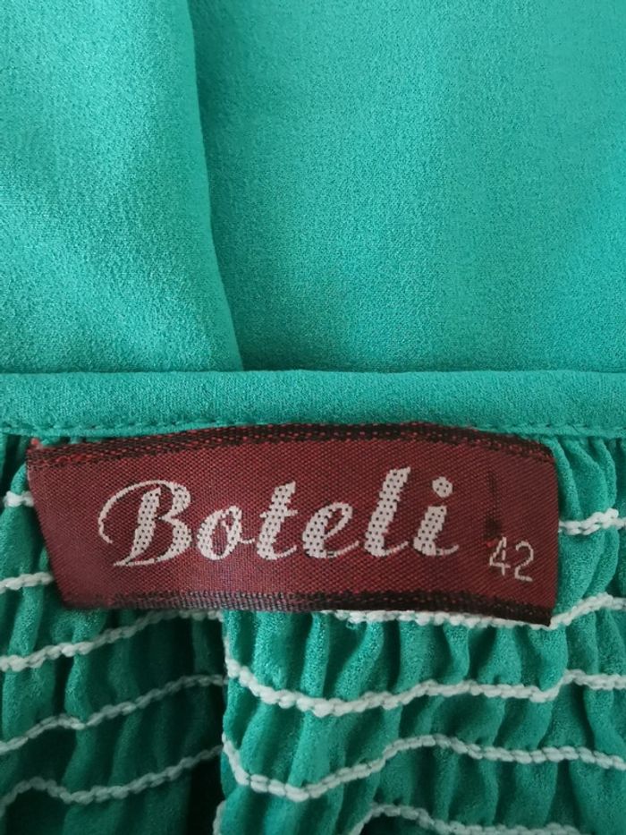 🌸 Joli top vert  - Taille 42 - Botelli 🌸 - photo numéro 7