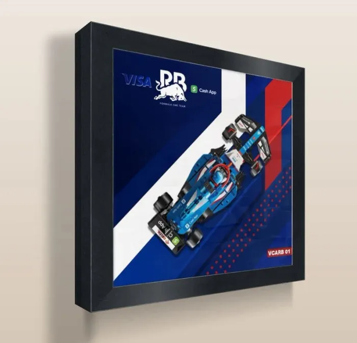 Affiche (25x25 cm) Lego Speed Champions F1 - Visa Cash App RB - photo numéro 2