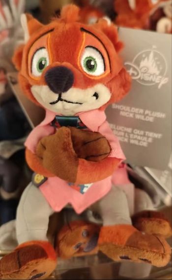 Peluche d épaule Nick wilde Disneylandparis