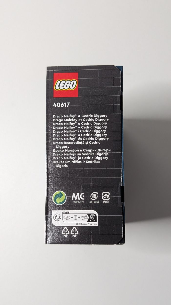 [Lego] Set Brickheadz Harry Potter Draco&Diggory - photo numéro 3